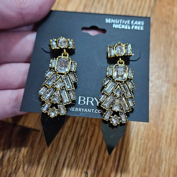 Lane Bryant Jewelry - NWT! Lane Bryant Eclectic Retro Style Glam Earrings ~ Nickel Free